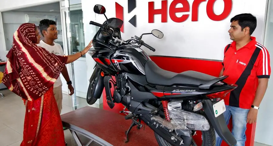 India's top bikemaker Hero launches e-scooter to chase startups