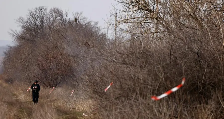 Russian mine exploded near Ukraine nuclear plant, operator says