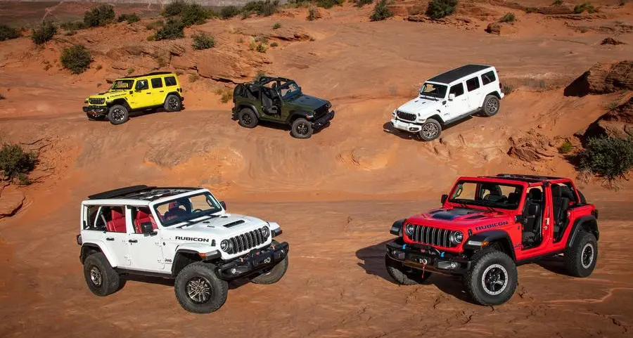 Jeep brand announces sale of five millionth Jeep Wrangler