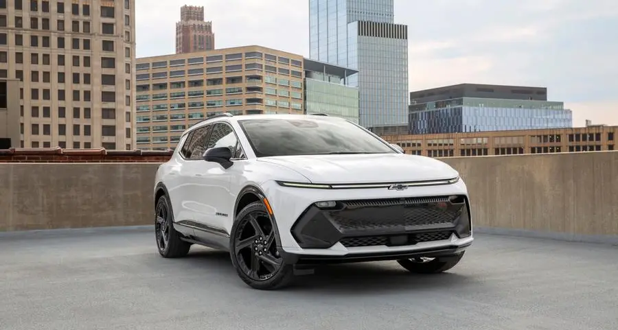 The Chevrolet Equinox EV makes its debut at Kuwait Auto World Show 2024