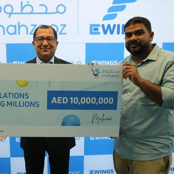 A first in Mahzooz’s history: two winners share top prize of AED 10,000,000