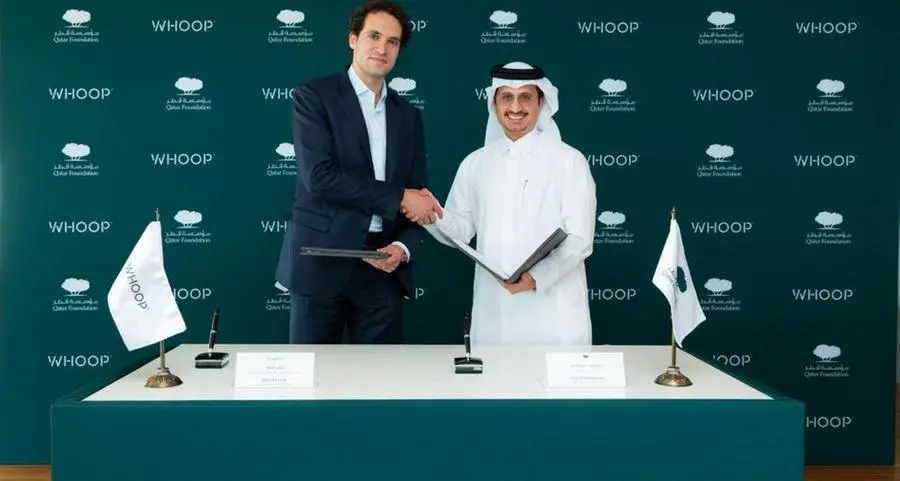 Qatar Foundation and WHOOP partner to support careers, skills, and research in health and fitness tech