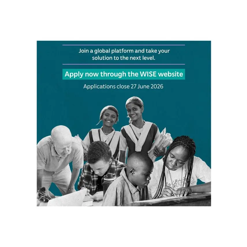 2026-2027 WISE Prize for Education invites next generation of learning solutions