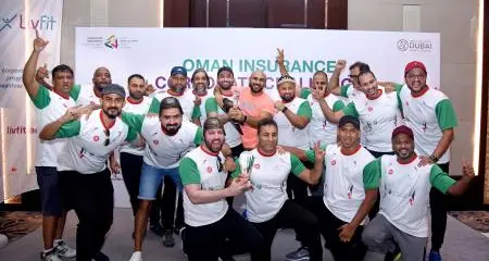 DIB wins best performing company at the Oman insurance corporate challenge 5.0