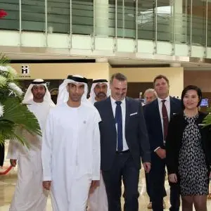 His Excellency Dr Thani bin Ahmed Al Zeyoudi officially opens Middle East Stone 2018