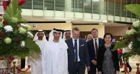 His Excellency Dr Thani bin Ahmed Al Zeyoudi officially opens Middle East Stone 2018