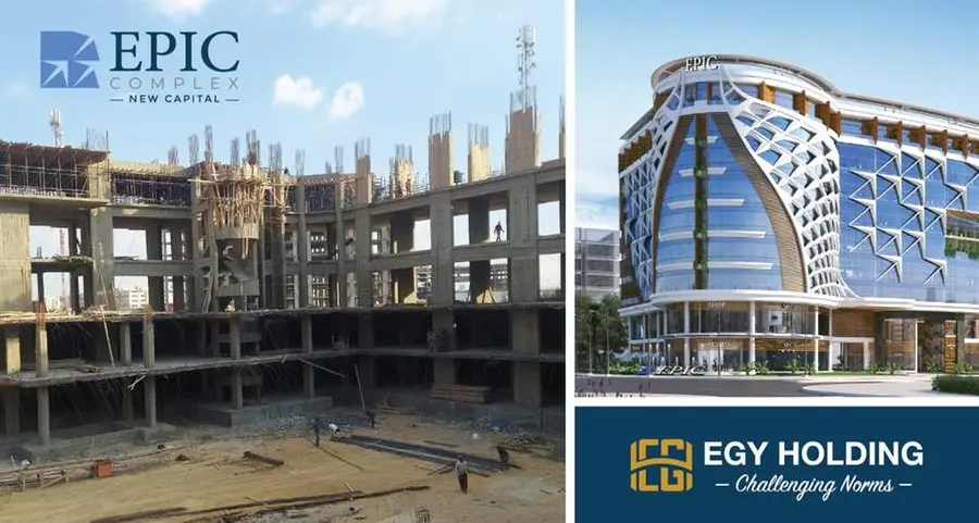 Egy Holding executes 45% of constructions of EPIC Complex at New Capital