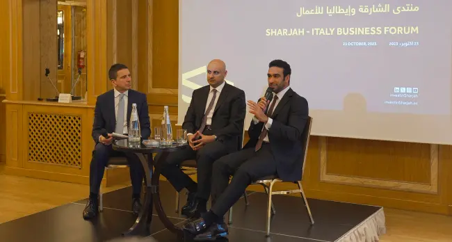 Sharjah-Italy Business Roundtable in Milan explores innovation, industrial technology, and sustainability