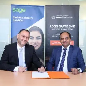 Sage joins Thomson Reuters Accelerate SME as Technology Solution Provider