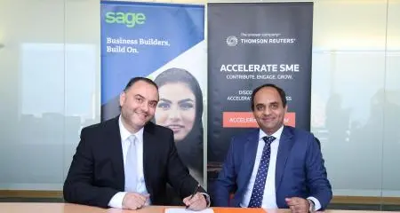 Sage joins Thomson Reuters Accelerate SME as Technology Solution Provider