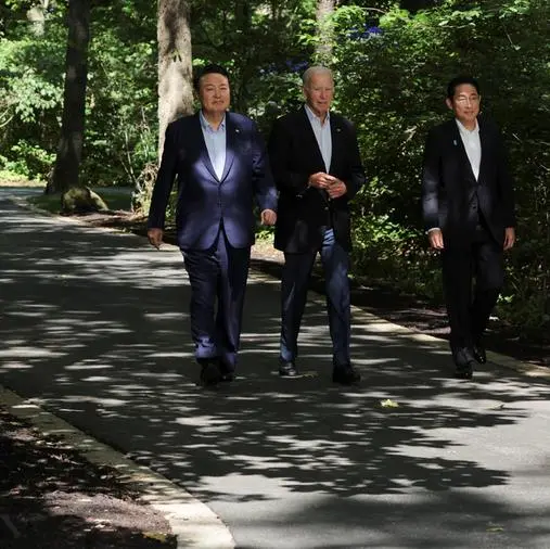 At Camp David, US, South Korea and Japan condemn China, agree to deepen military ties