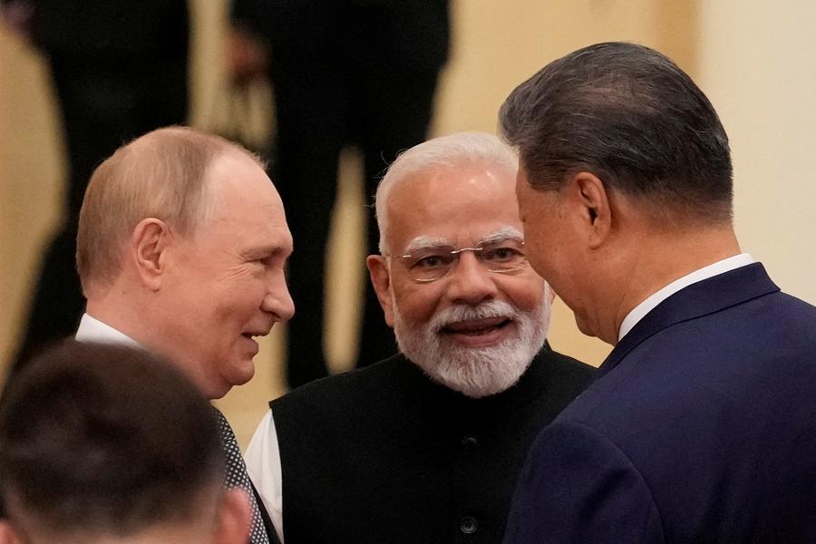 As Trump chills US-India ties, Modi warms to China and Russia