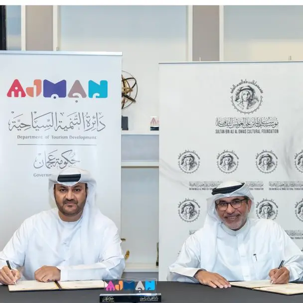 Ajman Tourism signs a memorandum of understanding with Sultan bin Ali Al Owais Cultural Foundation