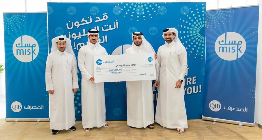 QIB announces new millionaire of the Misk Account