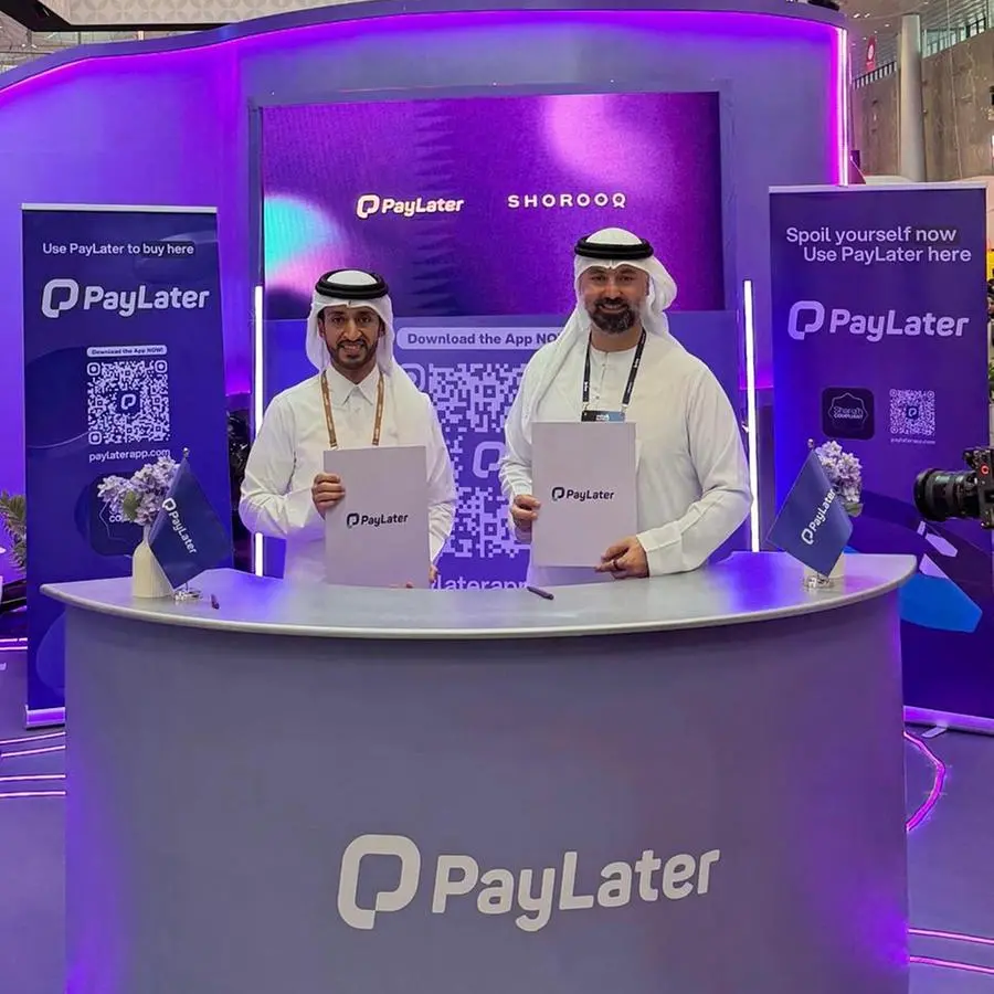 Shorooq and PayLater sign MOU at Web Summit Qatar to explore landmark credit transaction