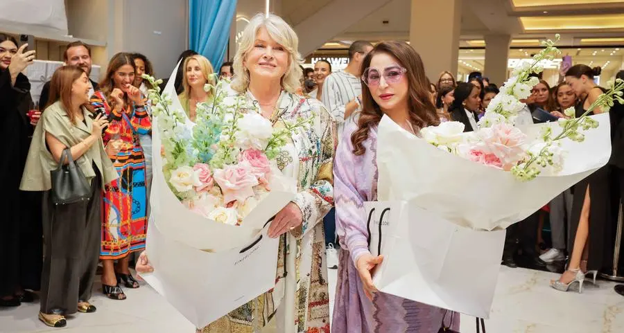 Apparel Group hosted Martha Stewart for grand opening of her flagship store at Mall of the Emirates