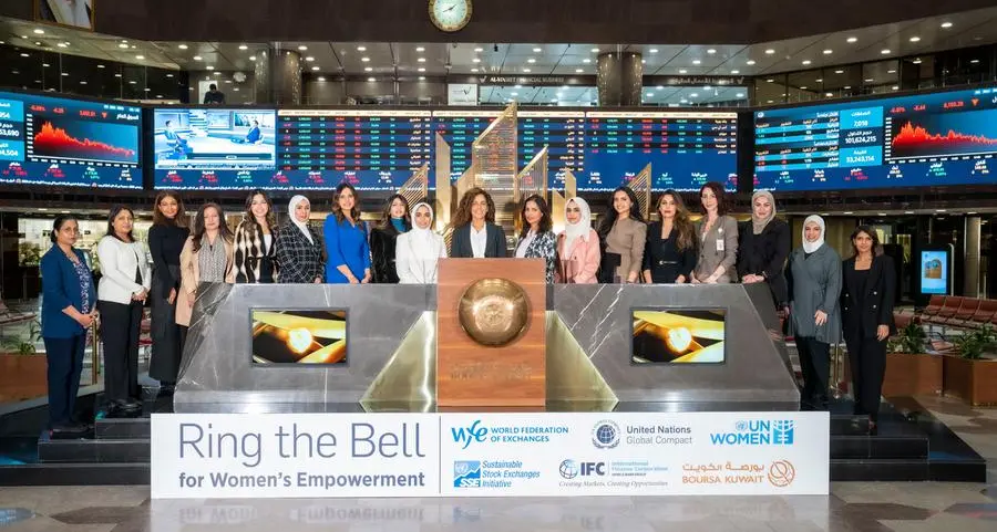 Boursa Kuwait rings the bell for women’s empowerment for the seventh consecutive year