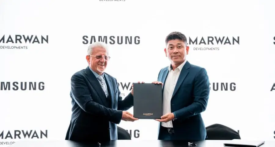 Al Marwan Developments signs strategic partnership with Samsung to power next-generation smart infrastructure