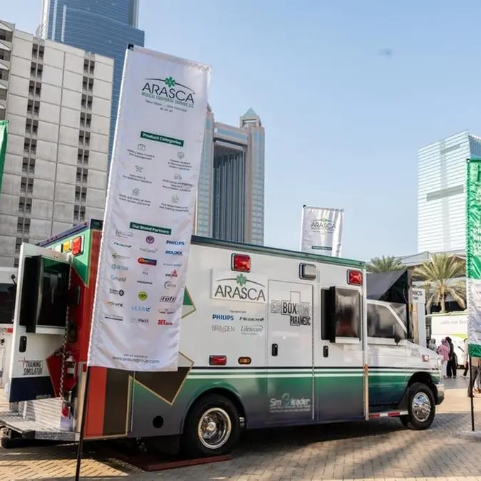 ARASCA reveals mixed reality ambulance simulation technology at Arab Health