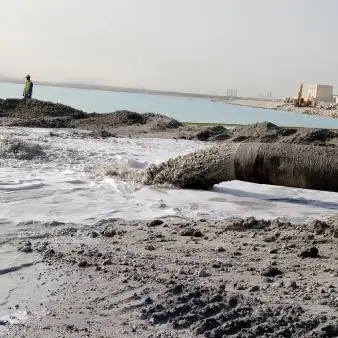 Reclamation works of Phase II of Investment Gateway - Bahrain on Schedule