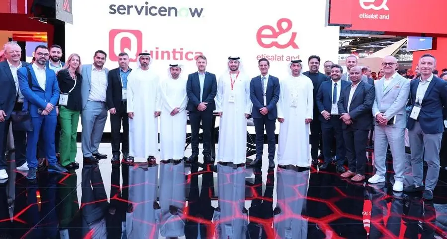 E& UAE partners with ServiceNow and Quintica to Drive AI-powered digital transformation and revolutionize operations