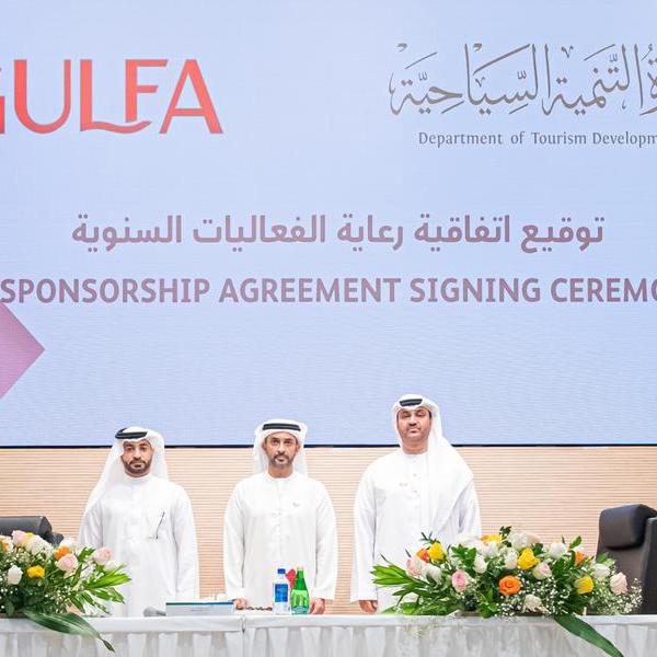 Ajman Tourism signs memorandums of understanding and partnership agreements with the Saudi German Hospital and Gulfa Water