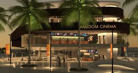 New cinema in Jeddah with panoramic sea view