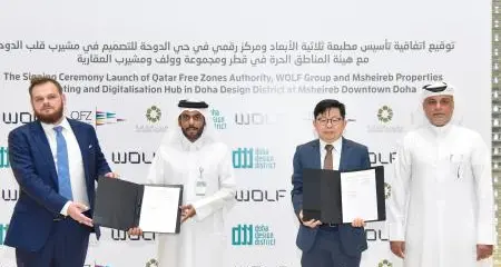 Qatar Free Zones Authority, WOLF Group and Msheireb Properties sign agreement to launch 3D Printing and Digitalization Hub