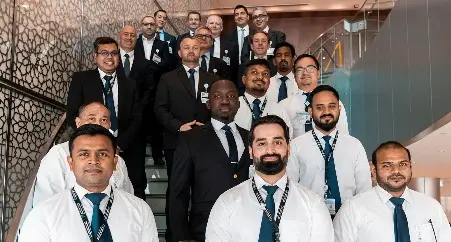 Enova celebrates one million hours without a lost time injury at Cleveland Clinic Abu Dhabi