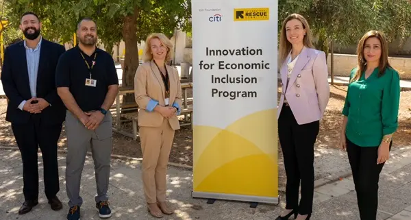 Citi Foundation selects International Rescue Committee in Jordan for the 2025 Global Innovation Challenge to accelerate youth employability