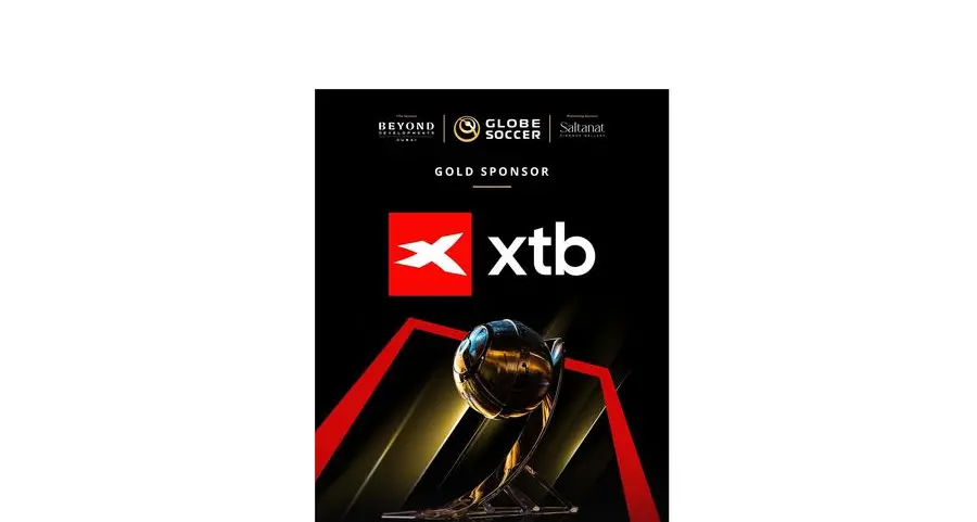 XTB joins Globe Soccer Awards as Gold Sponsor