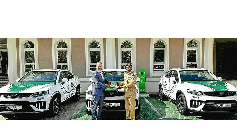 Dubai Police expands its fleet with Geely Tugella