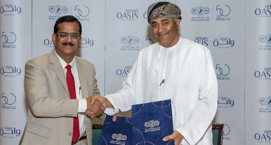 Oasis Water Company and Oman Arab Bank forge strategic alliance to transform payment solutions