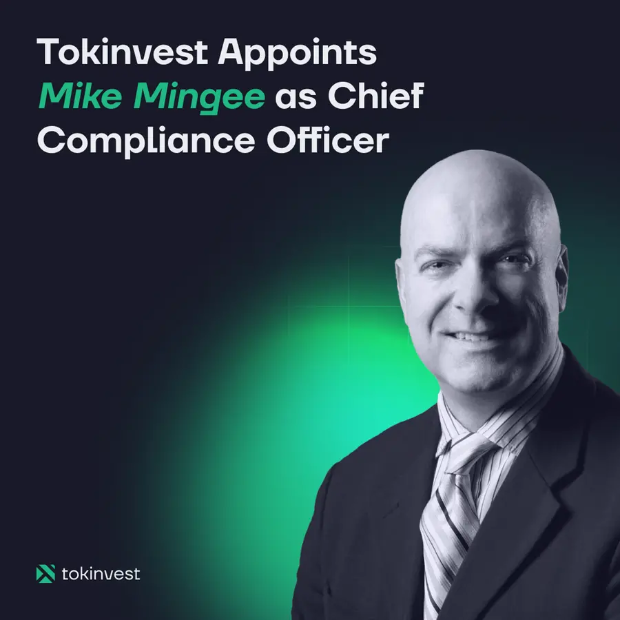 Tokinvest appoints Mike Mingee as chief compliance officer