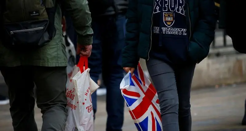 UK shopper numbers dented by rail strikes and snow