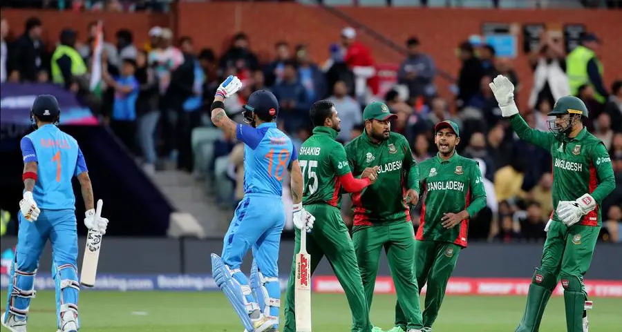 Rain halts Bangladesh chase against India at T20 World Cup