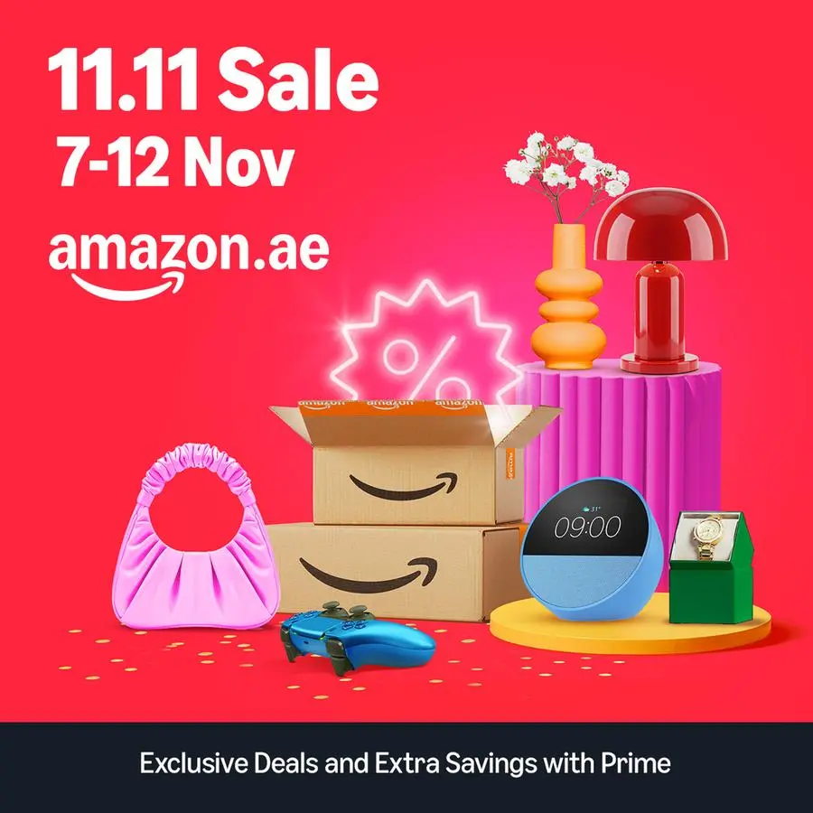 Amazon.ae 11.11 sale: incredible deals, fast delivery, and exclusive savings for prime members