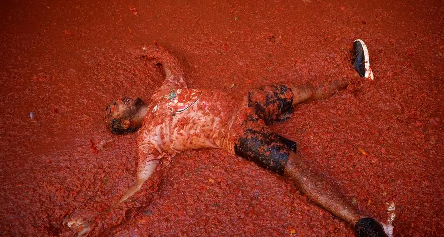 Spain's giant Tomatina tomato fight returns