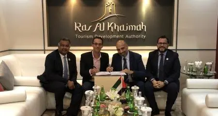 Golden Tulip sign MoU with Ice Land Water Park under endorsement of RAKTDA