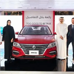 Al Yousuf Motors hosts the UAE debut of the new MG5