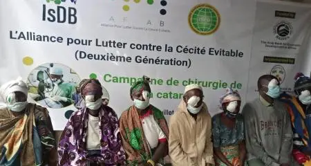 Cataract treatment campaigns in Chad under AFAB