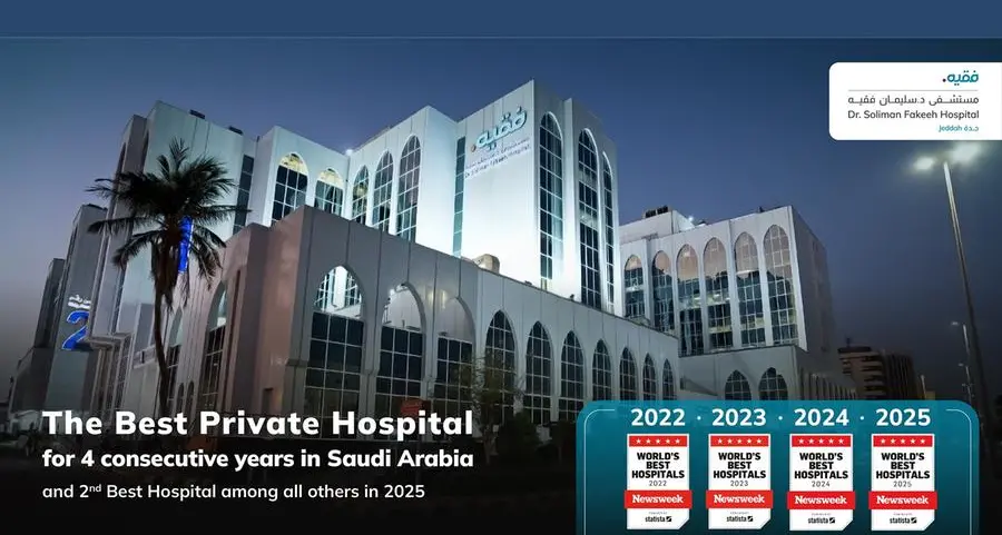 Dr. Soliman Fakeeh Hospital in Jeddah ranked best private hospital in the Kingdom of Saudi Arabia by Newsweek