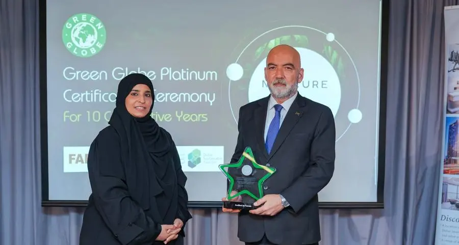 Mercure Dubai Barsha Heights celebrates a decade of sustainability excellence