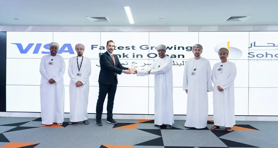 Sohar International wins big at Visa Awards for growth and payment volume