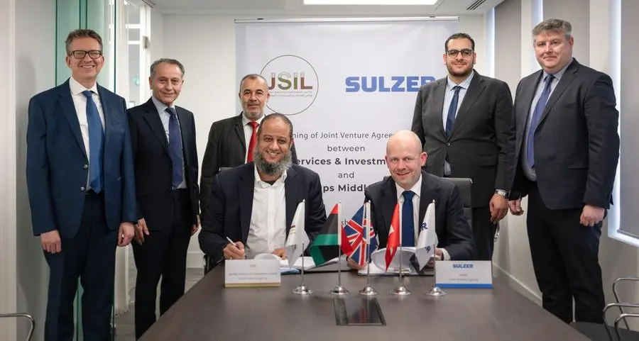 Sulzer becomes first international service provider in Libya through joint venture with JSIL