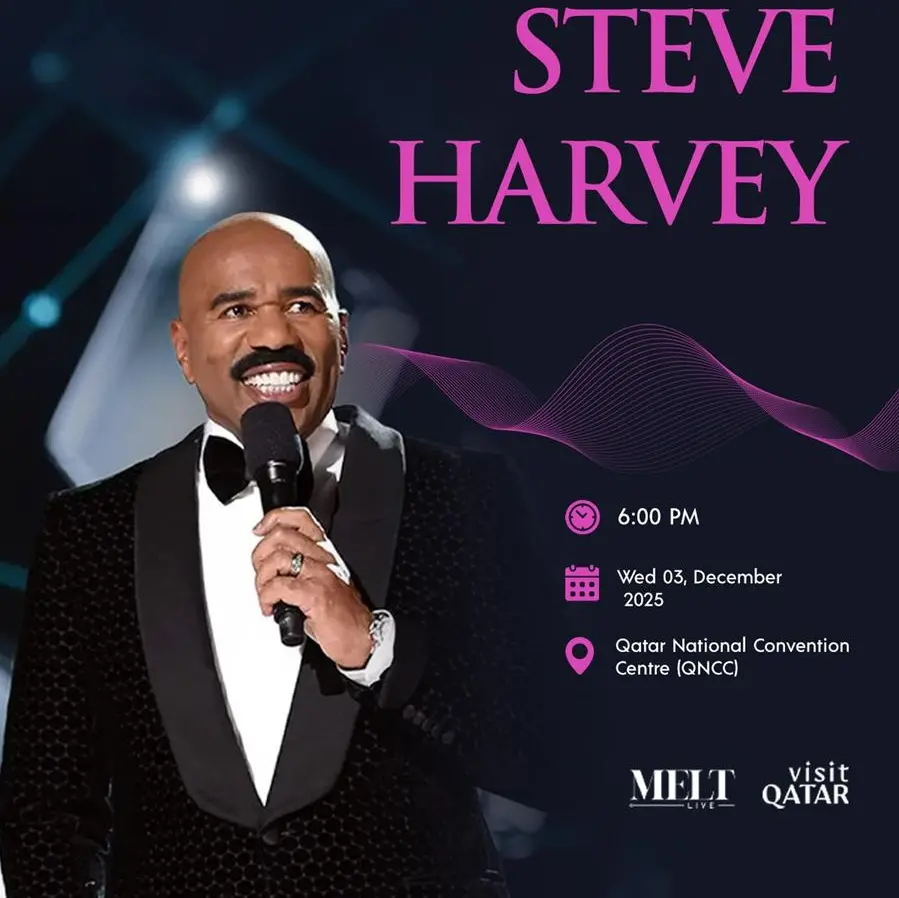 Visit Qatar announces exclusive public experience with Steve Harvey on December 3