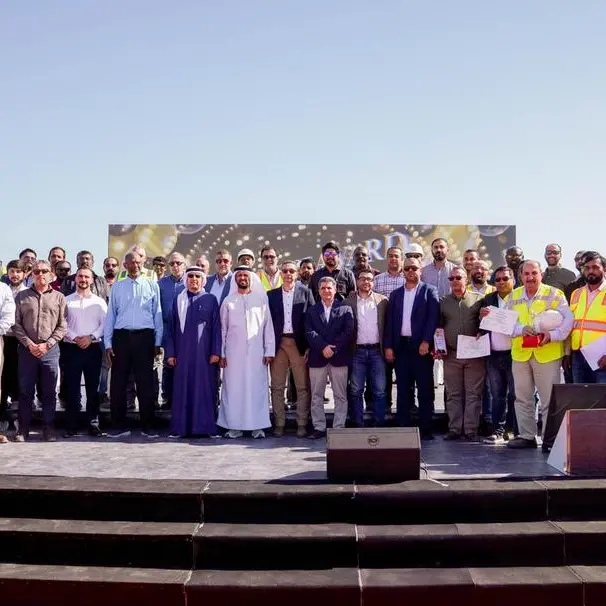 Jubail Island and Lead Development celebrate 12mln man-hours without lost time injury