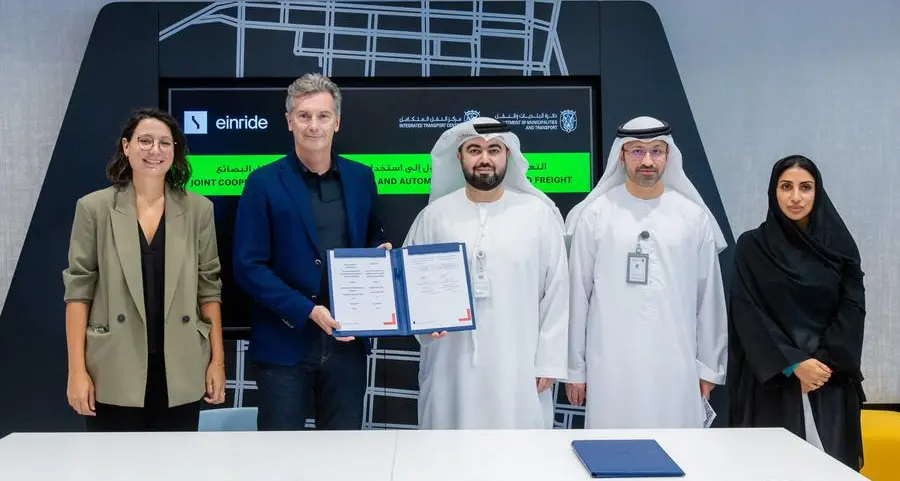 Einride and Abu Dhabi Integrated Transport Center to scale electrification and automation of road freight
