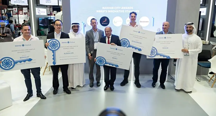 Masdar City and MBRIF cement partnership to support sustainability-focused start-ups in the UAE