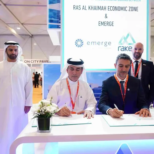 In the presence of Ras Al Khaimah Crown Prince, RAKEZ and Emerge join forces to advance clean energy solutions in Ras Al Khaimah